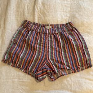 Madewell women’s linen/cotton shorts small